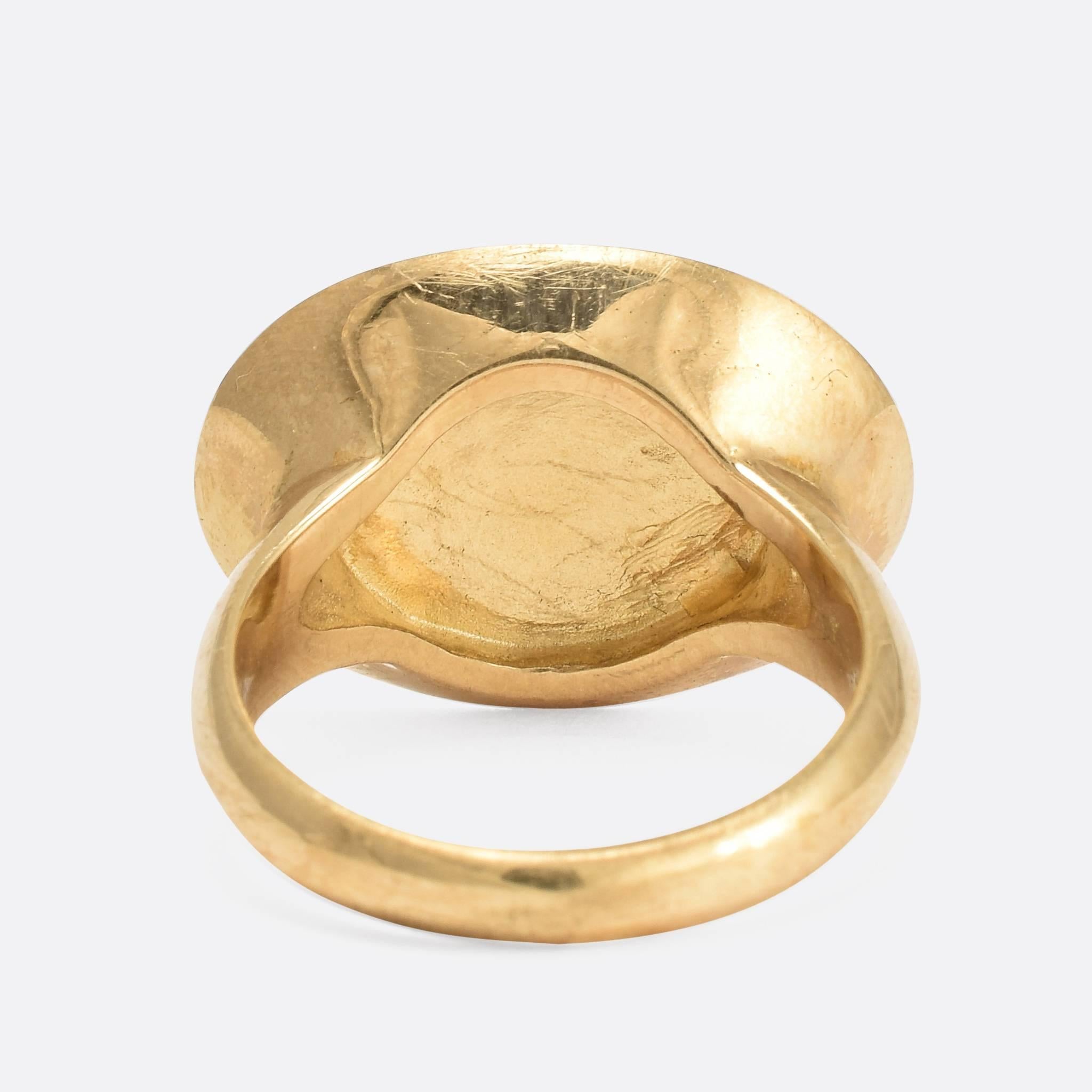 rebus signet ring cost