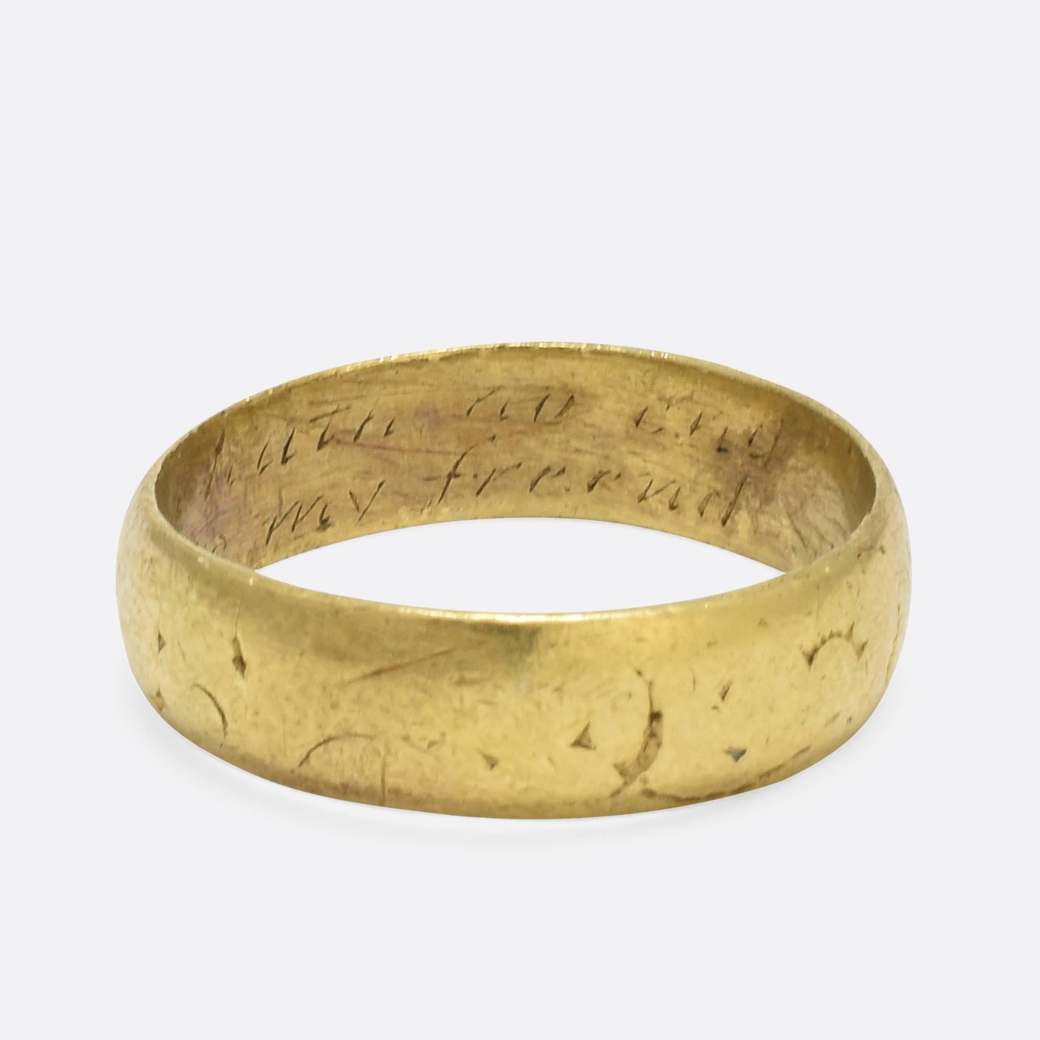 antique posy ring
