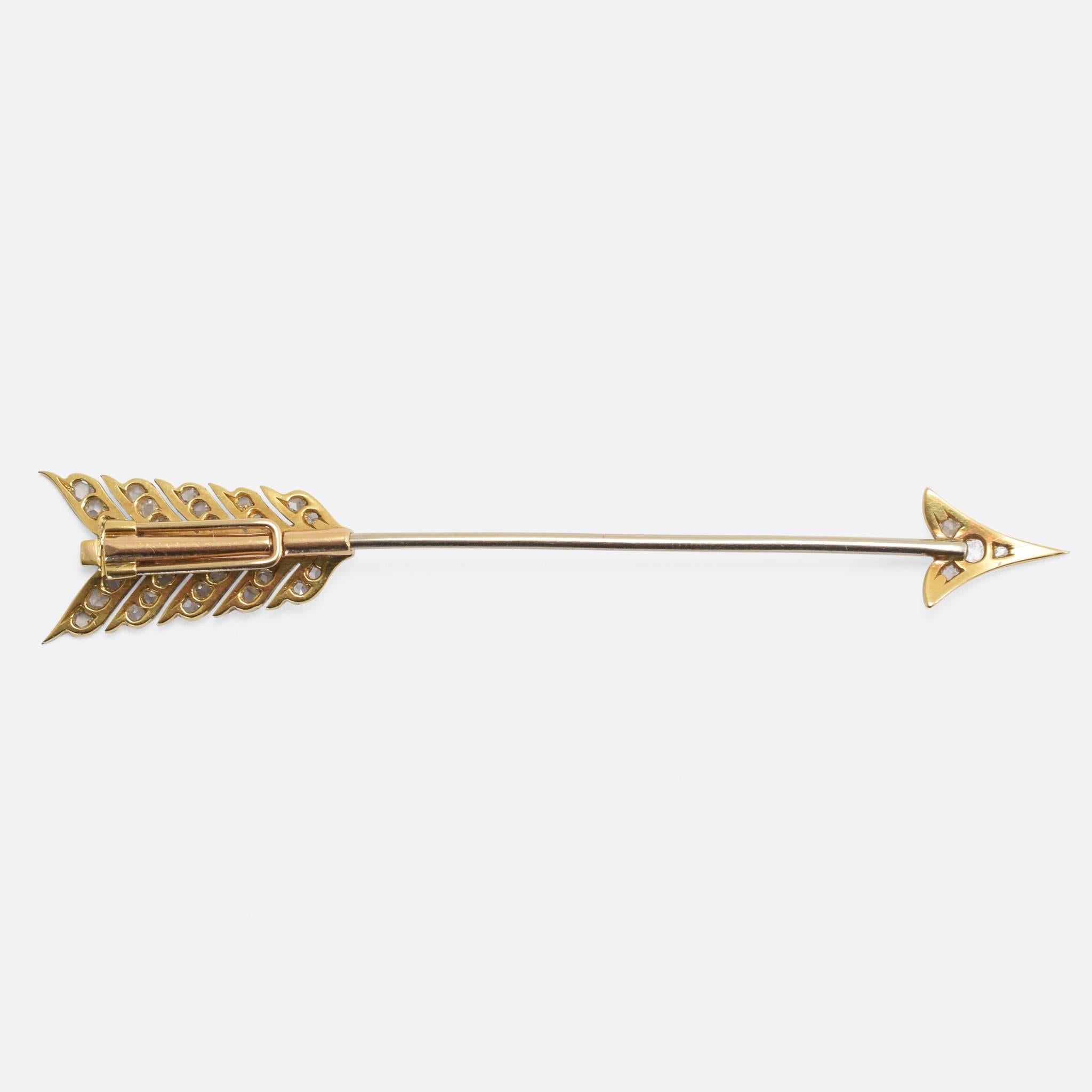 arrow or pin