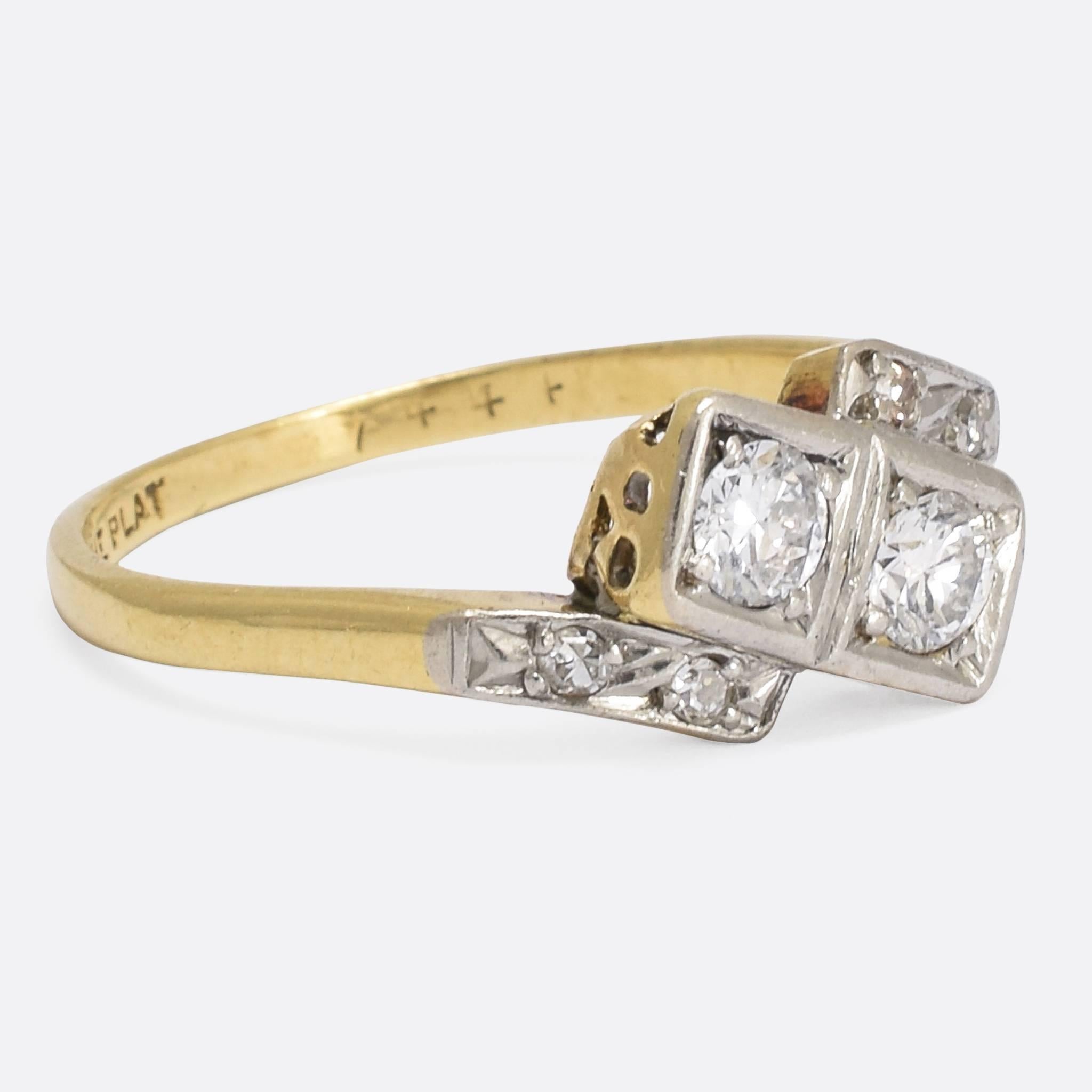 Magnifique bague de fiançailles 