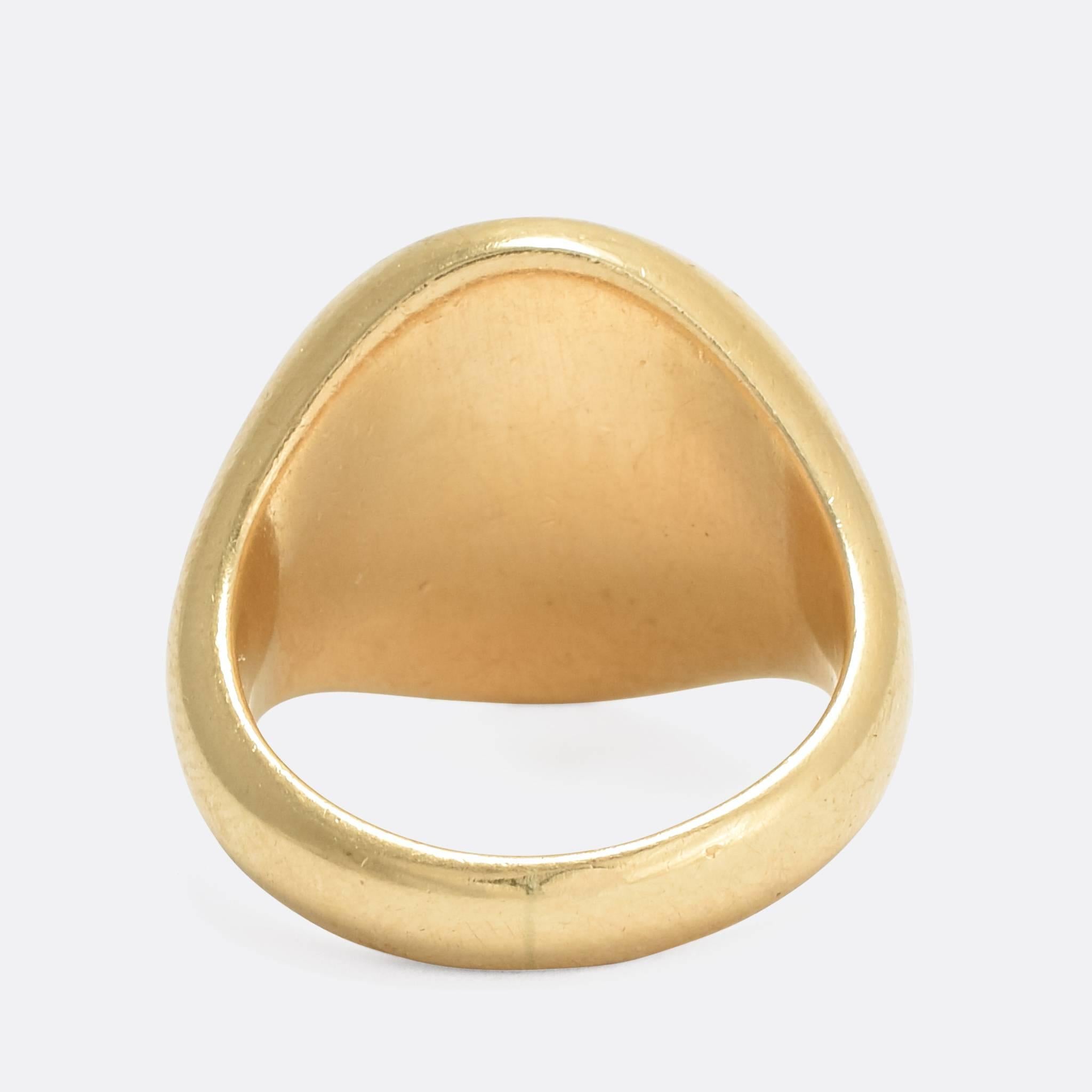 bull signet ring