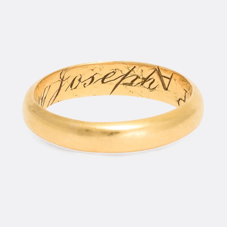 Antique Georgian Nun's Bride of Christ Wedding Ring at 1stDibs | bride ...