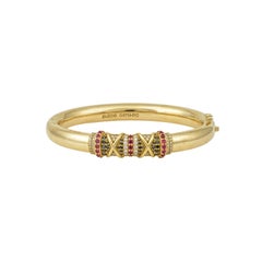 Armband „Threads Of Gems“ aus 18-karätigem Gelbgold