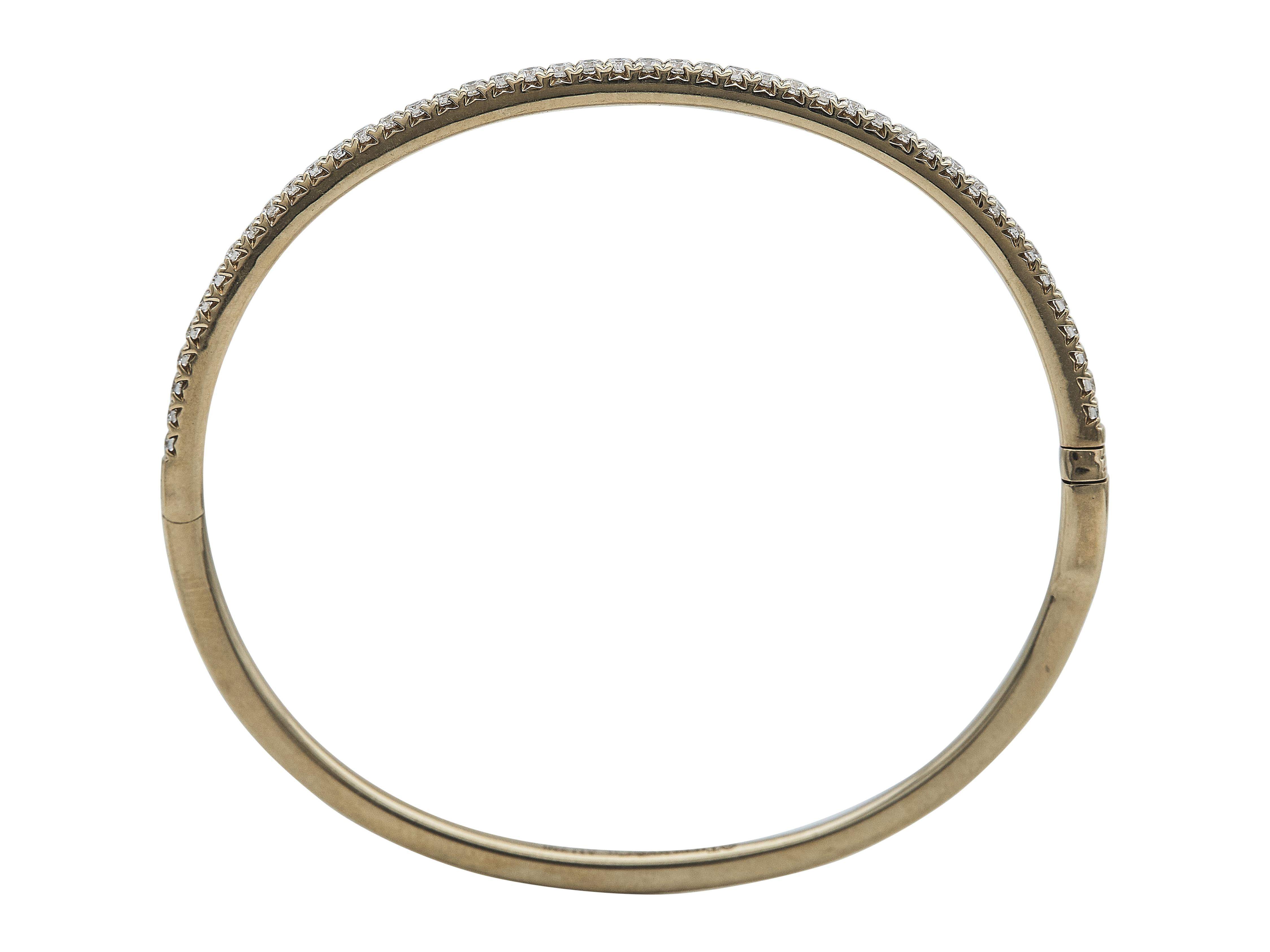 Tiffany & Co. Bracelet Tiffany Metro en or jaune 18K Excellent état - En vente à New York, NY