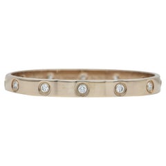 Cartier Love Bracelet, 18K Rose Gold, 10-Diamond, Size 15