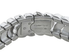 Cartier La Dona 18K White Gold and Diamond Bracelet
