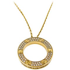 Cartier Aldo Cipullo Gold LOVE Necklace