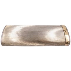 Vintage Chic Gucci Silver Gold Minaudiere