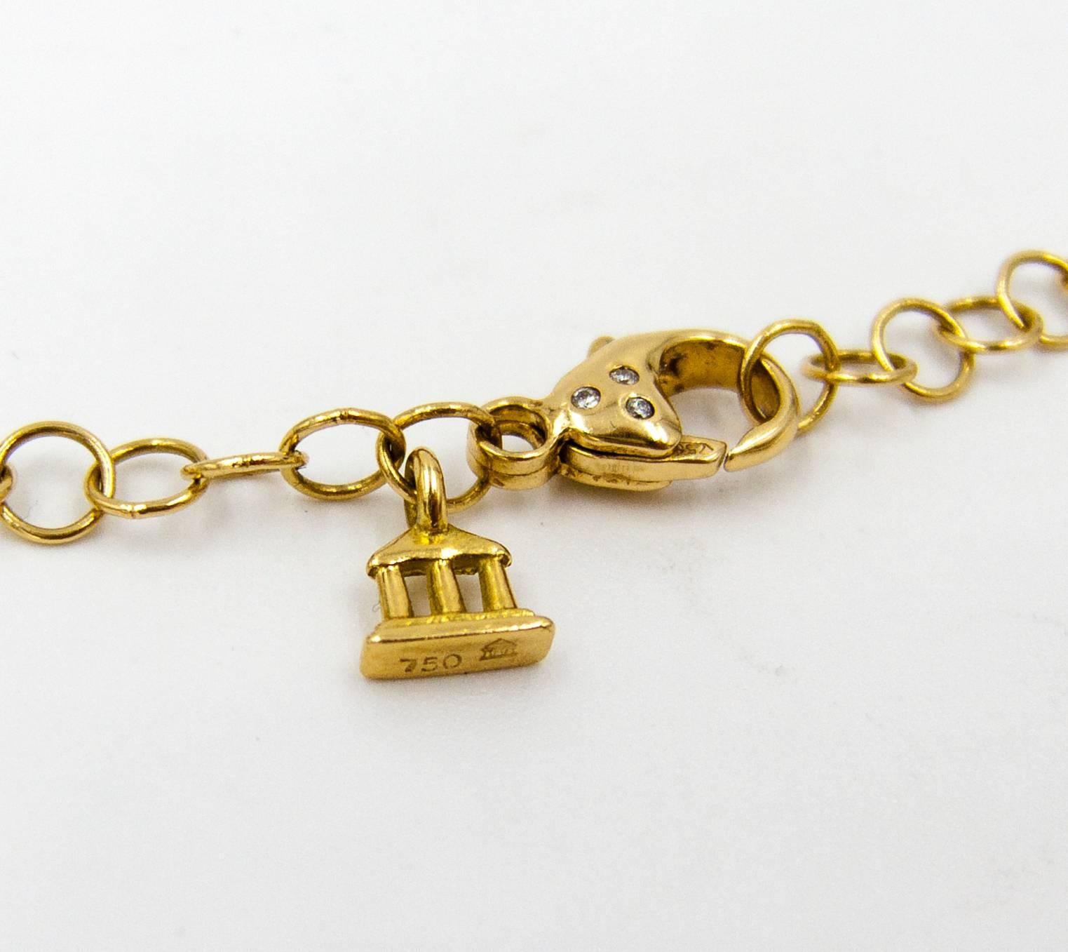 chain with face pendant