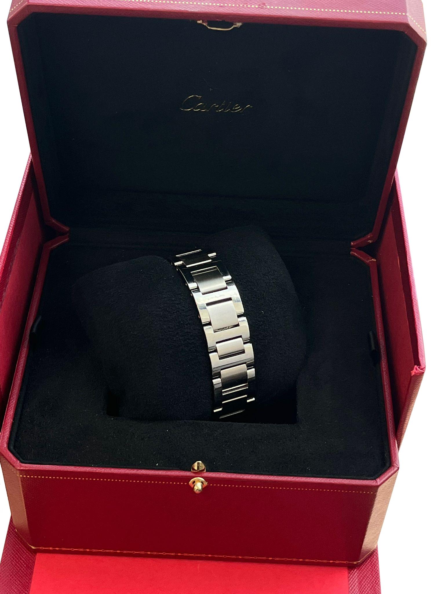 Reloj mecánico Cartier Ballon Bleu de Cartier 36 mm Esfera Guilloché WSBB0048 en venta 11