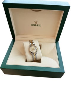 Reloj de mujer Rolex Lady-Datejust de 26 mm, de acero y oro amarillo, con esfera color champán, modelo 79163