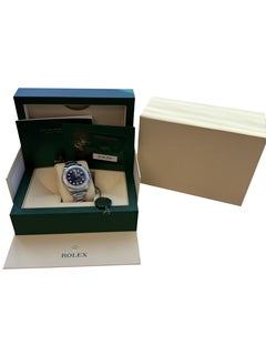 Rolex Yacht-Master 40 mm, Edelstahl, platinblaues Zifferblatt, Oyster-Armband, Uhr 126622