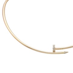 Collana Cartier Juste Un Clou Diamond Torque, modello piccolo, in oro giallo