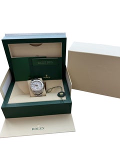 Rolex Yacht-Master II 44mm 18k White Gold & Platinum Oyster Mens Watch 116689