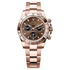 Rolex Cosmograph Daytona 40mm 116505 18K Everose Gold Chocolate Dial Watch