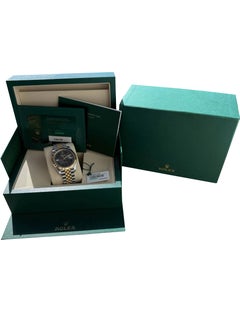 Rolex Datejust 41mm Wimbledon Two-Tone Yellow Gold Fluted Bezel Jubilee 126333