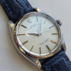Rolex Oyster Perpetual ref 1002 Mens 34mm 1960s Vintage Swiss Automatic RA848B