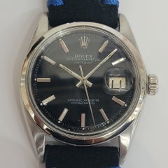 Rolex Oyster Datejust Ref 1600 Mens 1960s 36mm Vintage Automatic RA792B