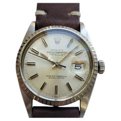 Rolex Oyster Datejust Ref 16030 Mens 36mm 1970s Vintage Swiss Automatic RA798