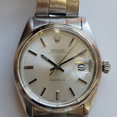 Rolex Oysterdate Precision 6694 All Original 34mm Mens 1960s Manual Wind RA801