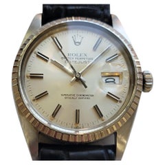 Rolex Oyster Ref 16030 Datejust Mens 36mm 1970s Swiss Vintage Automatic RA798B