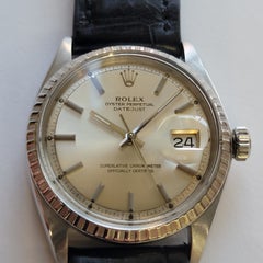 Rolex Oyster Perpetual 1603 Datejust 1960s Mens 36mm Vintage Automatic RA815B