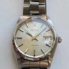 Rolex Oysterdate Precision Ref 6694 Mens 1970s 34mm Manual Wind Vintage RA802