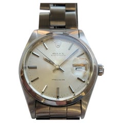 Rolex Oysterdate Precision Ref 6694 Mens 1970s 34mm Manual Wind Vintage RA802