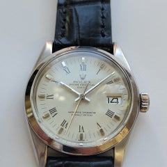 Rolex Oyster Perpetual Date Ref 1500 Mens 1970s 34mm Vintage Automatic RA772C