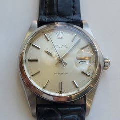 Rolex Oysterdate Precision Ref 6694 Mens 1970s 34mm Manual Wind Vintage RA802