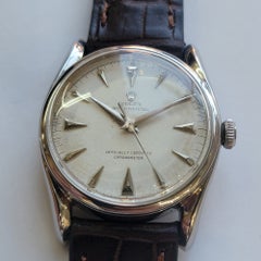 Rolex Oyster Perpetual 5018 Bombay Mens 1940s 33mm Bubble Back Automatic RA831B