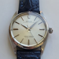 Rolex Oyster Perpetual ref 1002 Mens 34mm 1960s Vintage Swiss Automatic RA848B