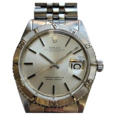 Rolex Ref 1625 Turn-O-Graph Thunderbird 18k SS 1960s Mens 36mm Automatic RA669S