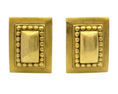 Vintage Kieselstein-Cord Rectangular Cufflinks in 18 Karat Yellow Gold
