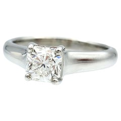 .75 Carat Tiffany & Co. Lucida Cut Solitaire Diamond Platinum Engagement Ring