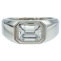 Tiffany & Co The Charles Tiffany Setting Mens 1.71 Carat Diamond Engagement Ring