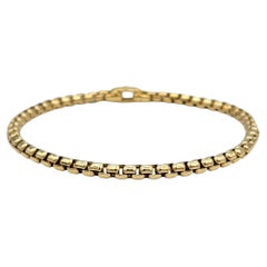 Bracelet à maillons « Box Chain » Bel Aire de David Yurman, en or jaune 18 carats