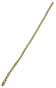 Bracelet à maillons « Box Chain » Bel Aire de David Yurman, en or jaune 18 carats
