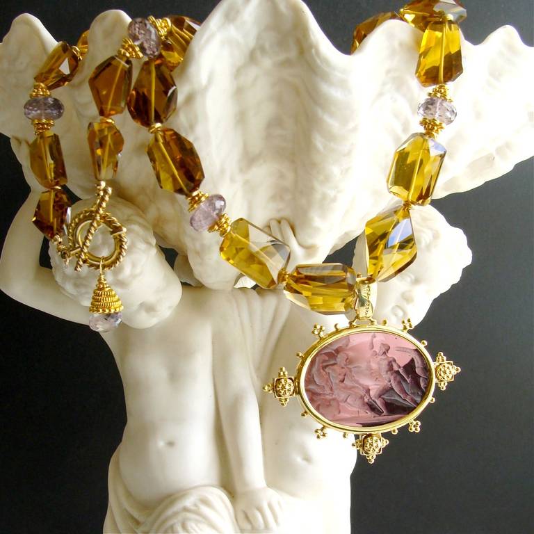 ametrine necklace