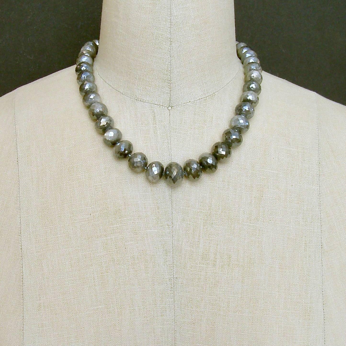 grey choker necklace