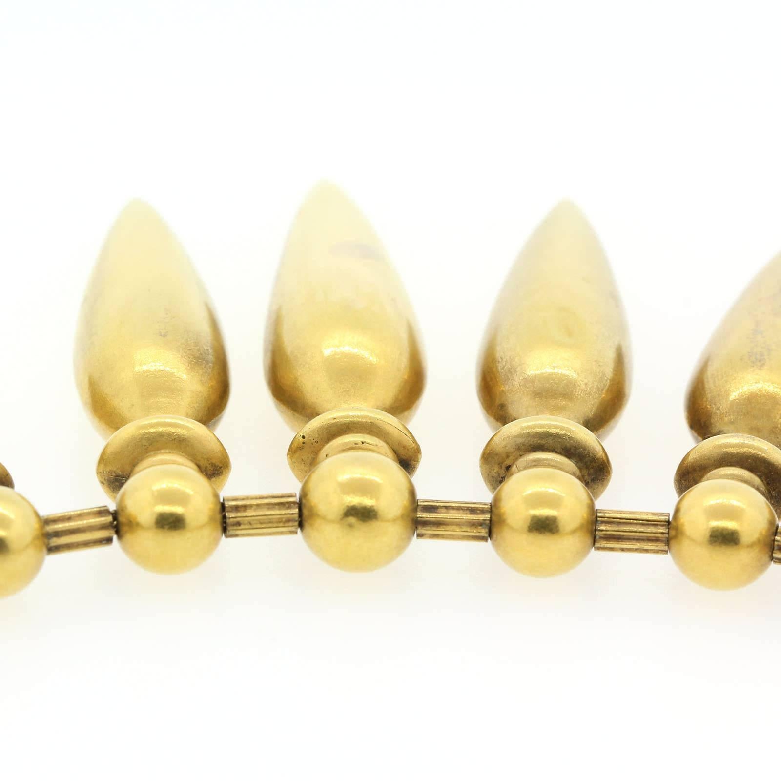 Victorian Impressive Gold Necklace