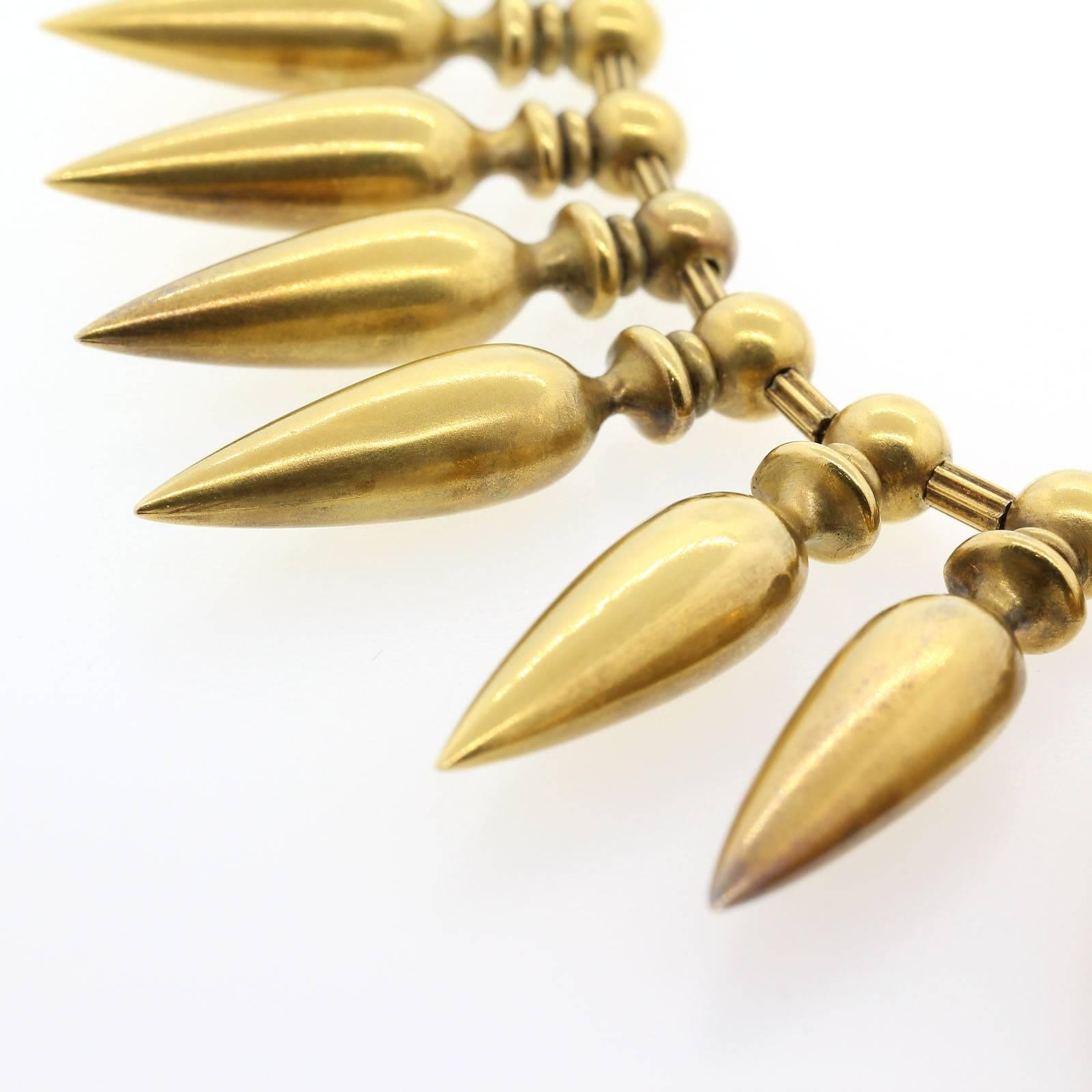 Women's Impressive Gold Necklace