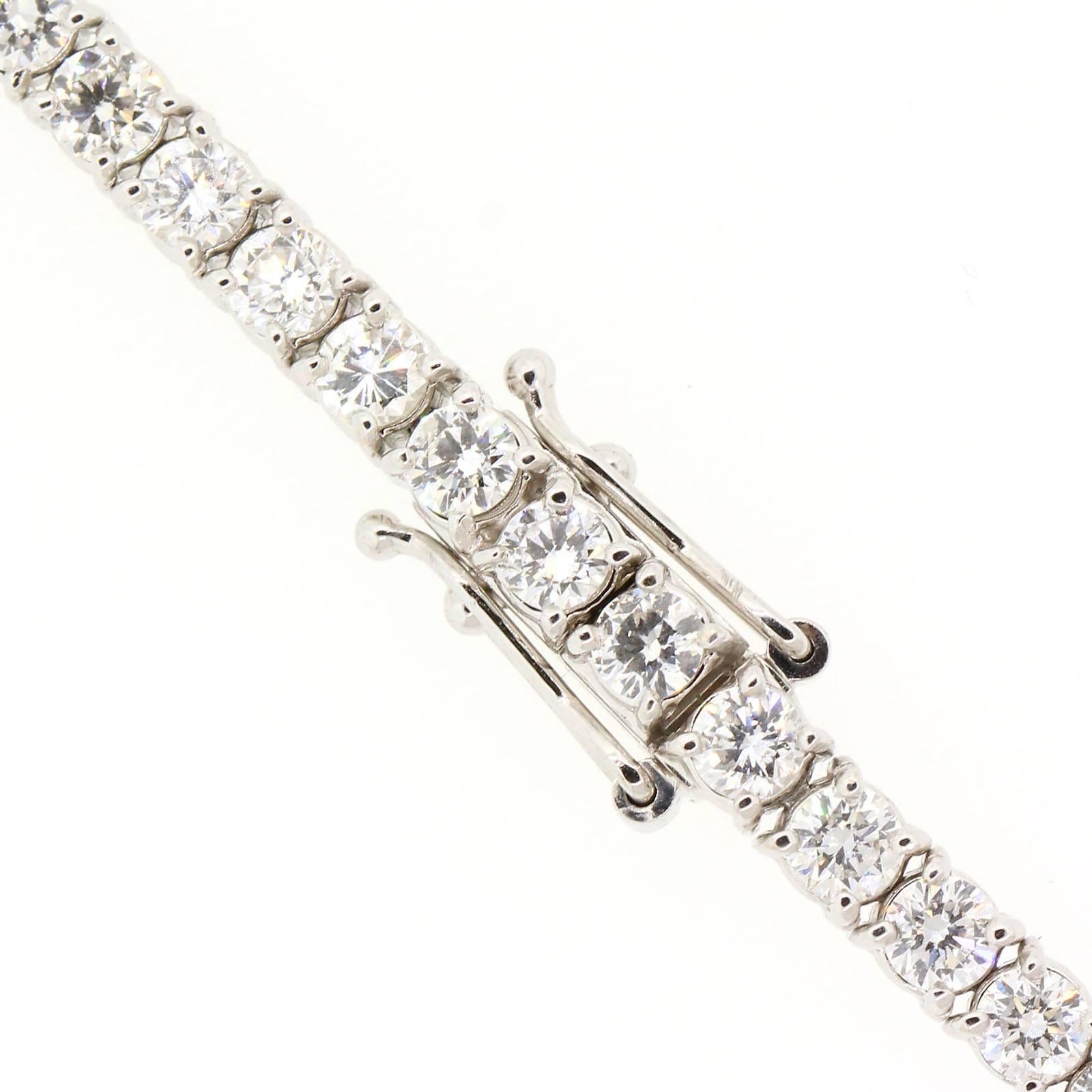 Women's Diamond Gold Riviere Necklace