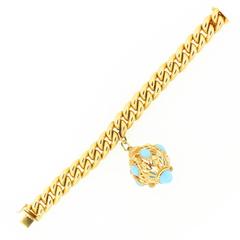 Gold Charm Bracelet