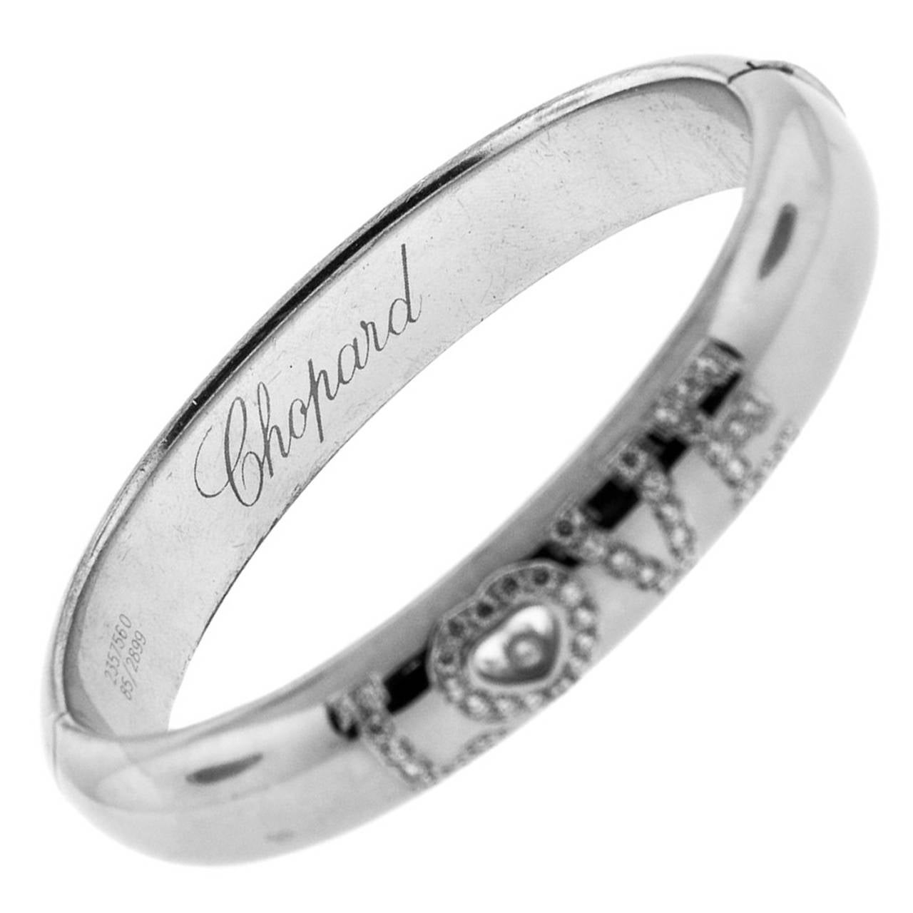 Chopard Happy Diamond Gold Love Bangle