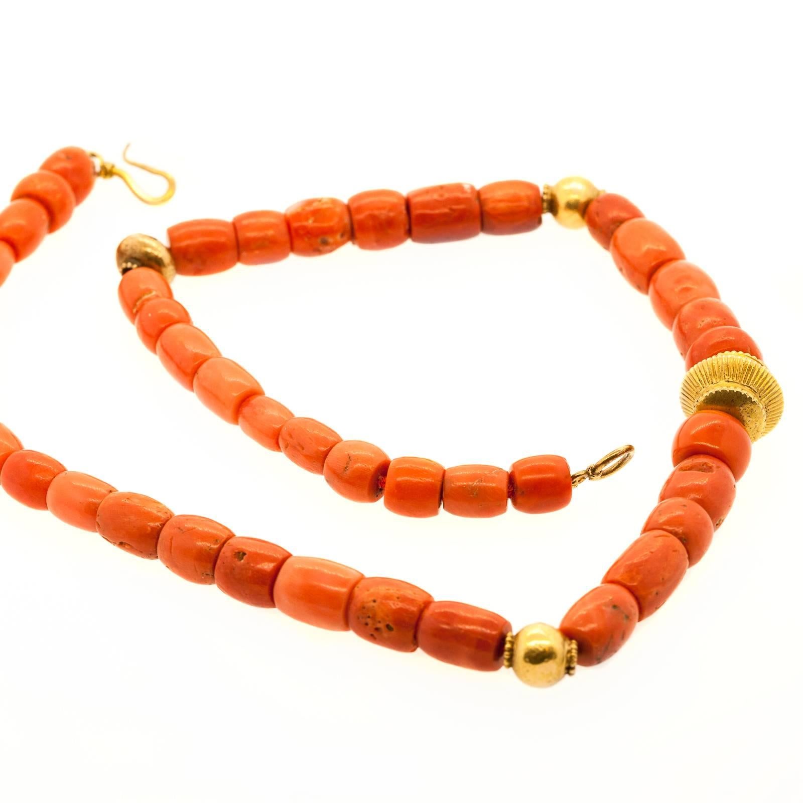 tibetan coral beads