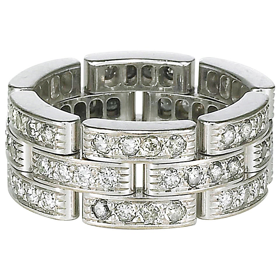 Cartier Maillon Panthere Ring For Sale