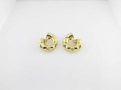Bulgari Two-Tone Earclips