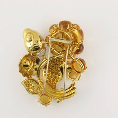 Floral Brooch by Seaman Schepps