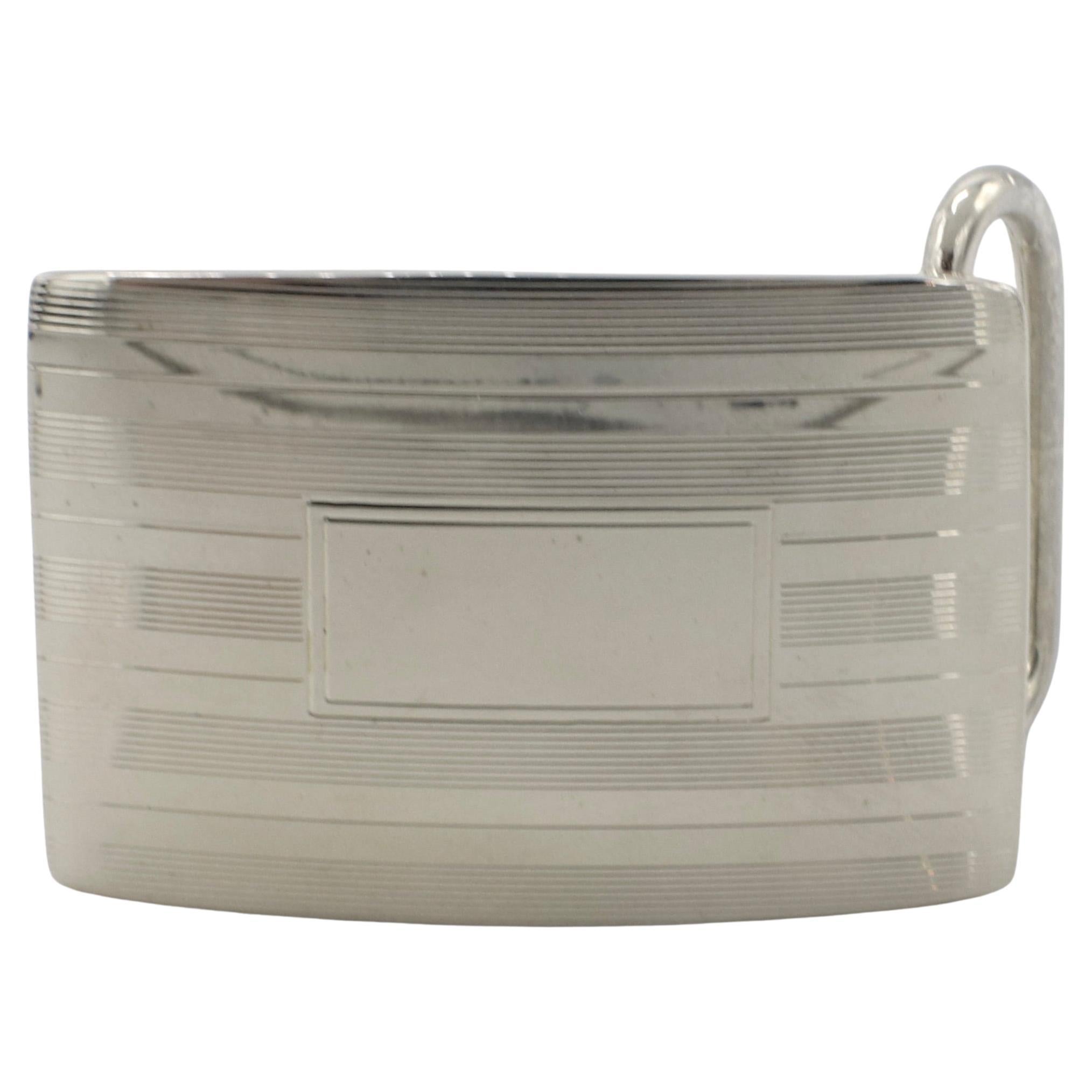 Tiffany
Co. Sterling Silver Belt Buckle